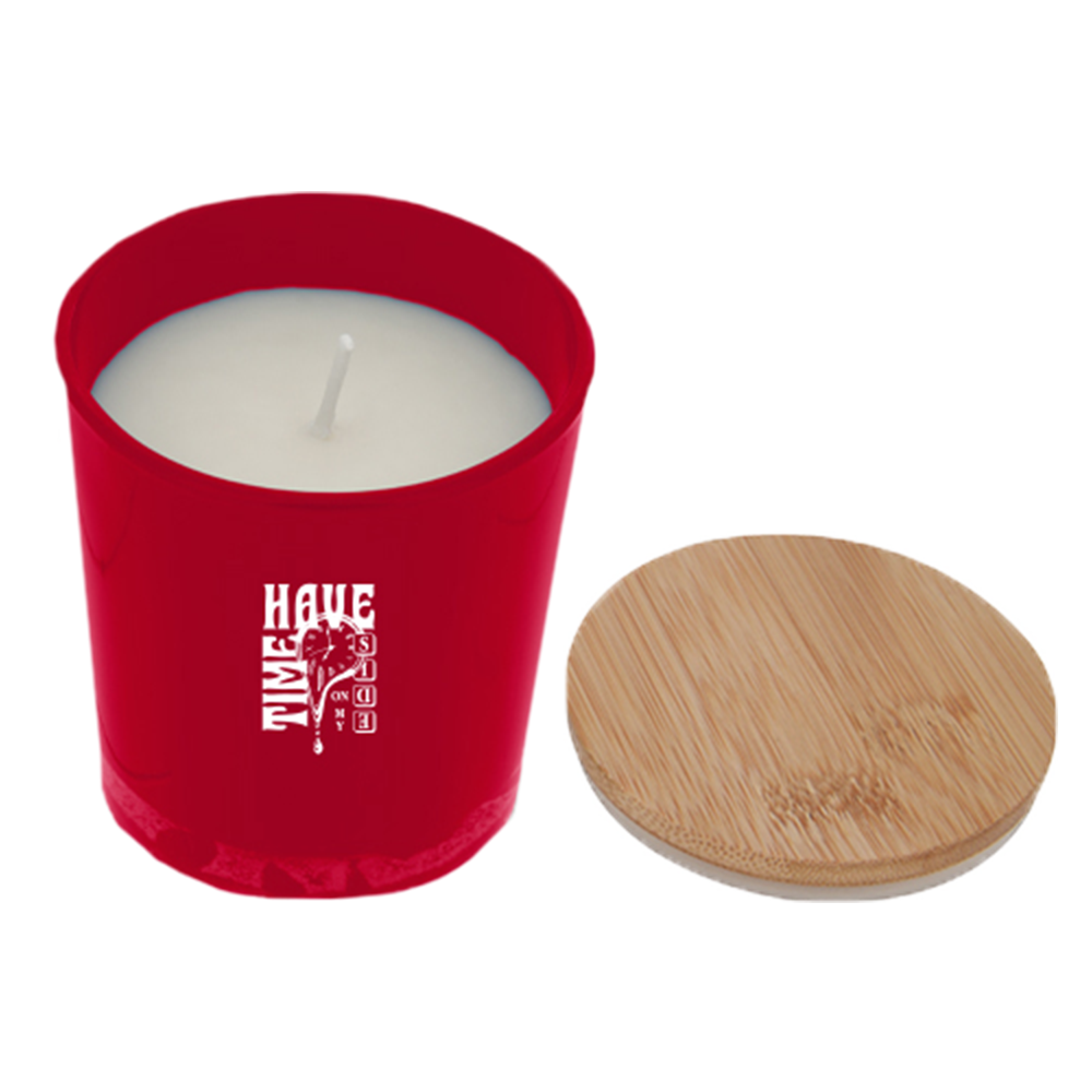 'Have Time On My Side' RED Candle Opened