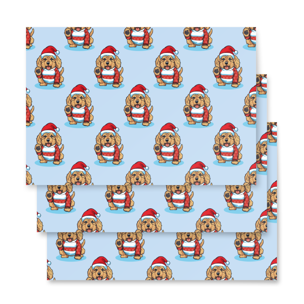 Make It To Christmas Wrapping Paper Sheets