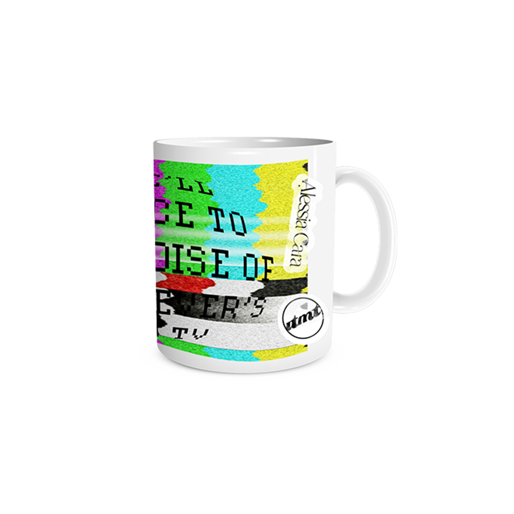 Apartment TV Static Mug