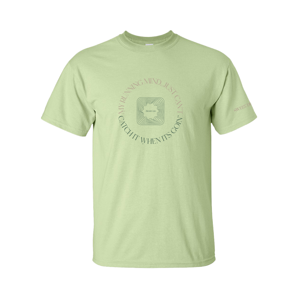 My Running Mind Green T-Shirt