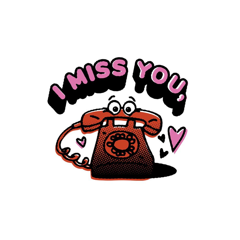 I Miss You Don't Call Me Sticker 1